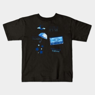 midnights anti hero TS10 sticker pack Kids T-Shirt